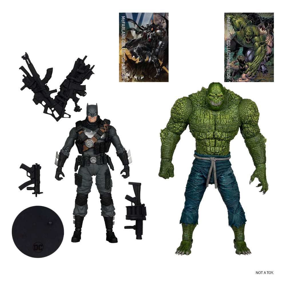 DC Multiverse McFarlane Collector Edition Action Figure 2-Pack #03 Batman vs. Killer Croc 18 cm